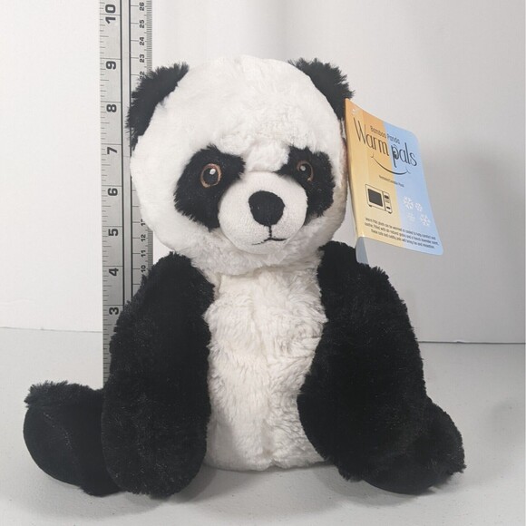Warm Pals Panda Microwavable Plush Comfort Stuffed Animal Weighted Toy Coolable - Picture 2 of 11